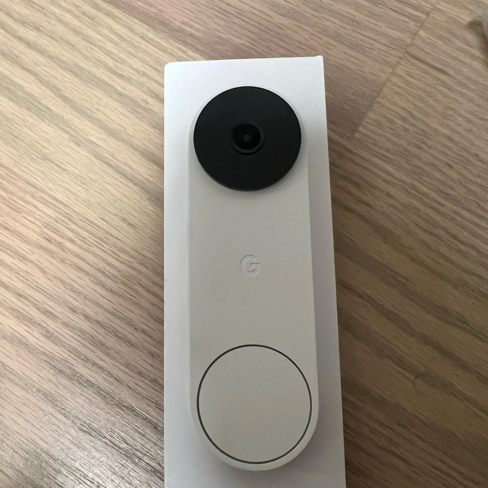 NEW Google Nest Doorbell - (Wired, 2nd Gen) - Wired Video Doorbell Camera Snow